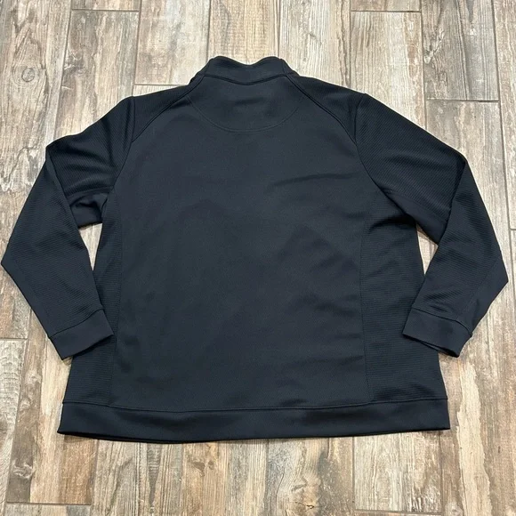 Women’s long sleeve Black Zip Up XXXL 3X Jacket Coat with Front Zip Pocket NWOT - Picture 5 of 5